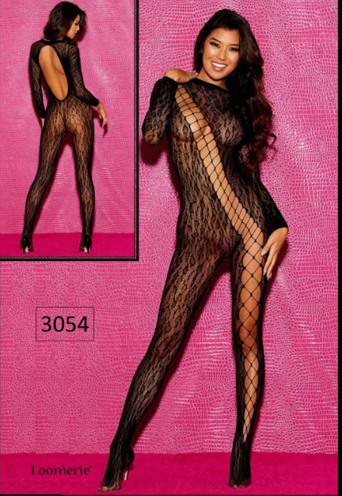 #3054 - Loomerie 3054 Kadın Vücut Çorabı-Siyah Şık ve Rahat Kadın Çorabı